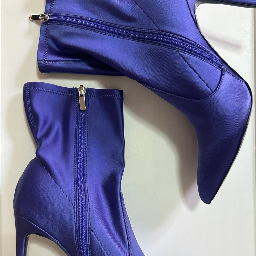 Nine West Purple Heeled Boots